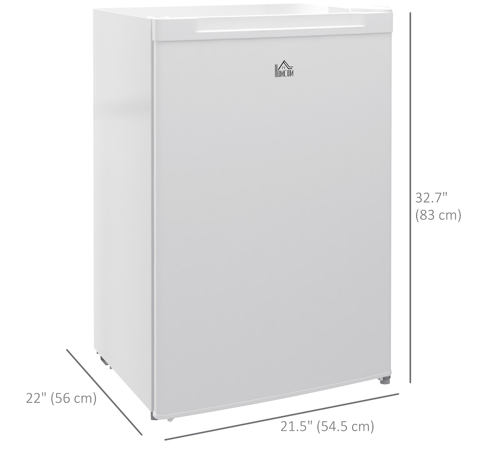 Image 997350_ALTMORE2.jpg, Product 997-350 / Price $289.99 - $299.99, HOMCOM Compact Upright Freezer 3Cu.Ft Mini Freezer w/Reversible Single Door from HOMCOM on TSC.ca's Kitchen department
