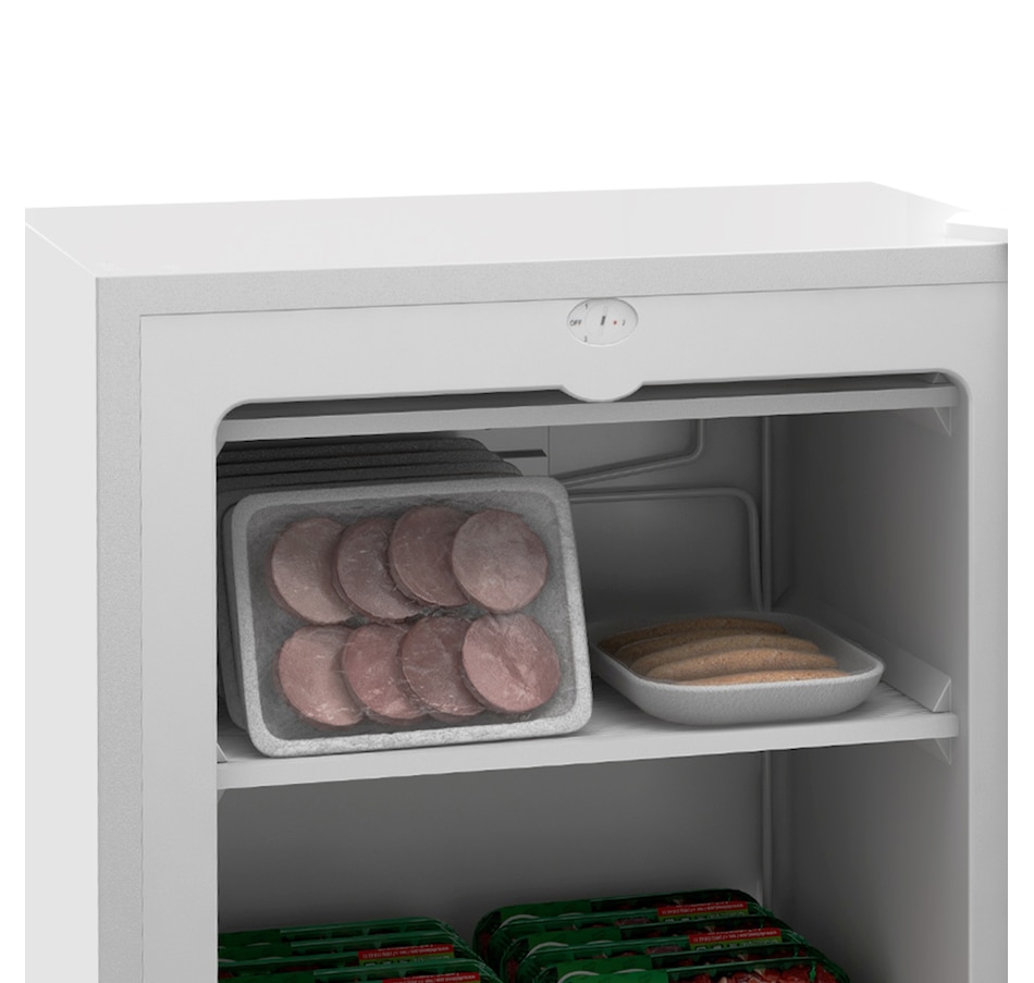 Image 997350_ALTMORE7.jpg, Product 997-350 / Price $289.99 - $299.99, HOMCOM Compact Upright Freezer 3Cu.Ft Mini Freezer w/Reversible Single Door from HOMCOM on TSC.ca's Kitchen department