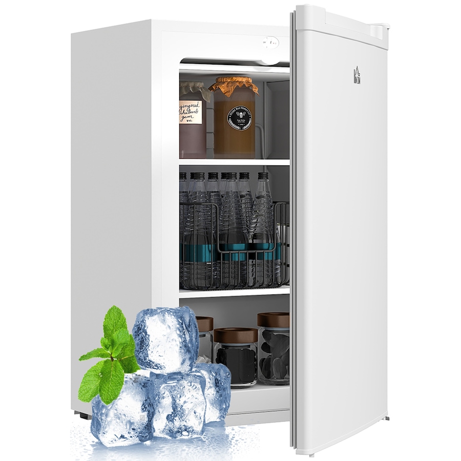 Image 997350_ST01.jpg, Product 997-350 / Price $319.99, HOMCOM Compact Upright Freezer 3Cu.Ft Mini Freezer w/Reversible Single Door from HOMCOM on TSC.ca's Kitchen department