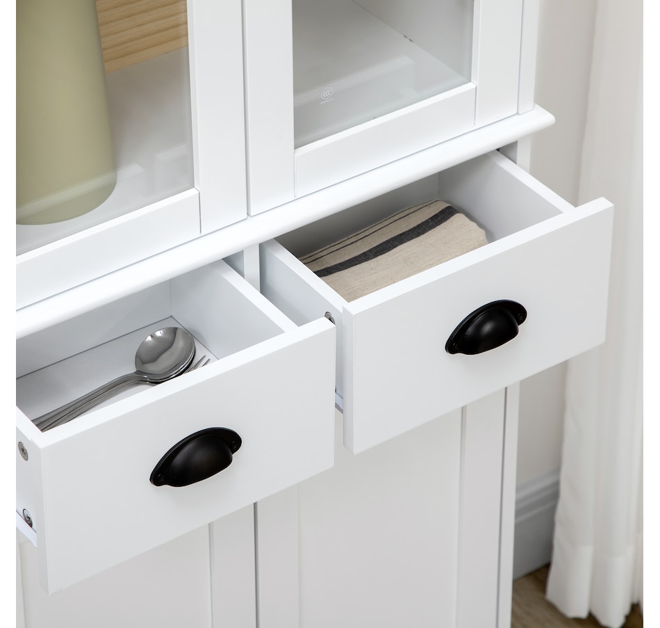 Image 997352_ALTMORE15.jpg, Product 997-352 / Price $189.99 - $199.99, HOMCOM 61" Kitchen Pantry Storage Cabinet w/ Shelves Soft Close Doors from HOMCOM on TSC.ca's Home & Garden department