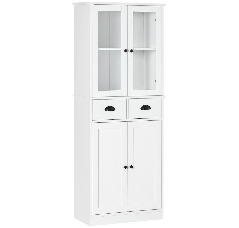 Image 997352_ST02.jpg, Product 997-352 / Price $189.99 - $199.99, HOMCOM 61" Kitchen Pantry Storage Cabinet w/ Shelves Soft Close Doors from HOMCOM on TSC.ca's Home & Garden department