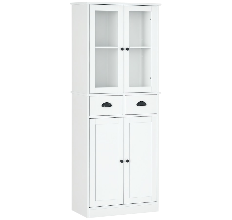 Image 997352_ST02.png, Product 997-352 / Price $199.99 - $219.99, HOMCOM 61" Kitchen Pantry Storage Cabinet w/ Shelves Soft Close Doors from HOMCOM on TSC.ca's Home & Garden department