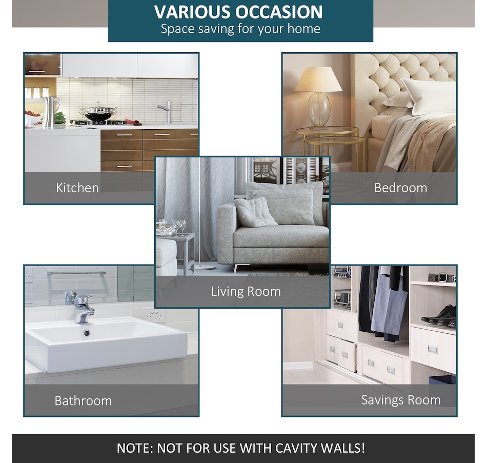 Image 997353_ALTMORE6.jpg, Product 997-353 / Price $52.99 - $64.99, HOMCOM 6.6FT Sliding Barn Door Hardware Kit Barn Door Track Kit Brown from HOMCOM on TSC.ca's Home & Garden department