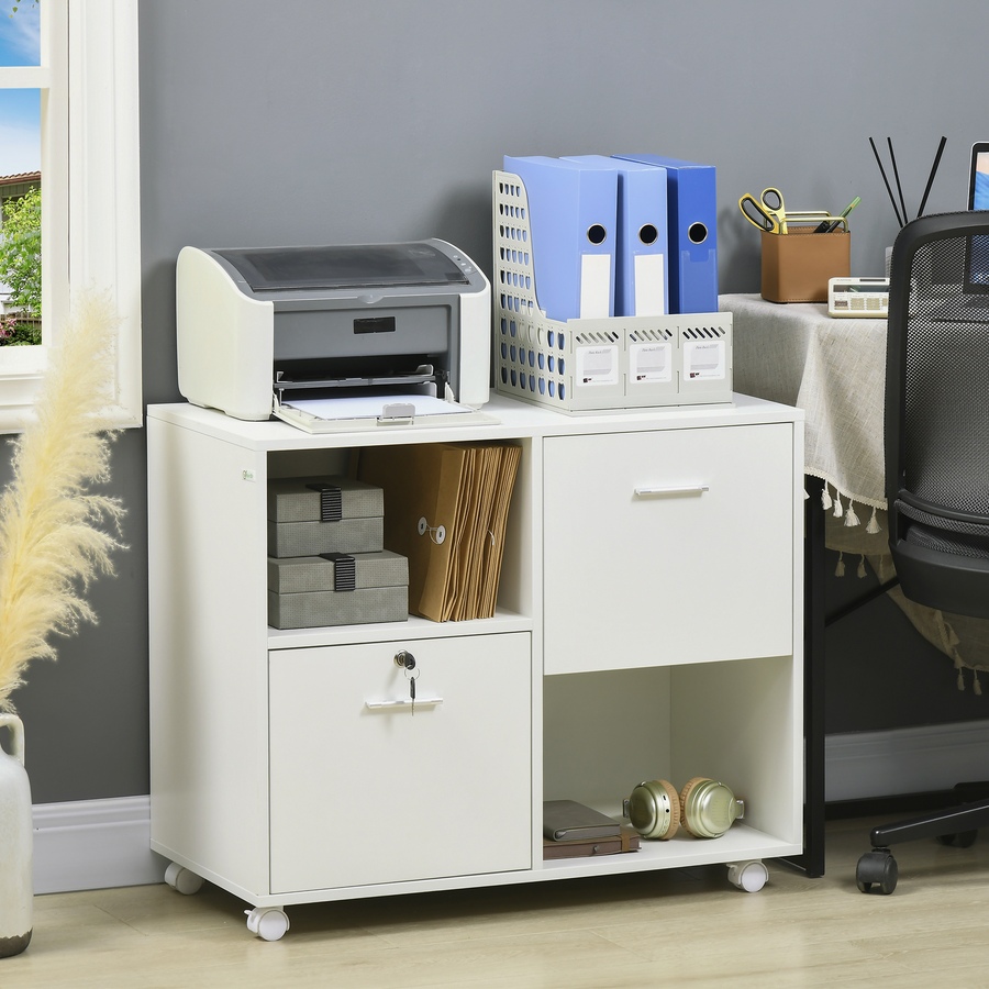 Image 997354_ALTMORE17.jpg, Product 997-354 / Price $109.99, Vinsetto Lateral File Cabinet with Wheels Mobile Printer Stand from Vinsetto on TSC.ca's Home & Garden department