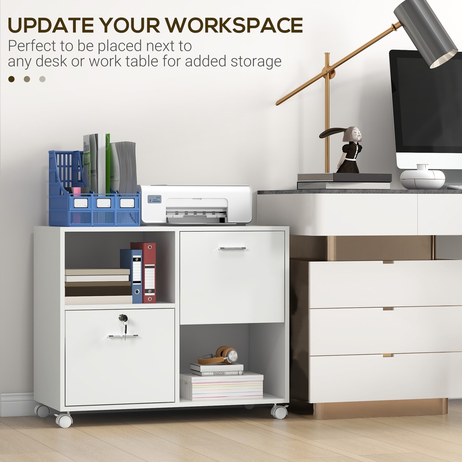 Image 997354_ALTMORE19.jpg, Product 997-354 / Price $109.99, Vinsetto Lateral File Cabinet with Wheels Mobile Printer Stand from Vinsetto on TSC.ca's Home & Garden department