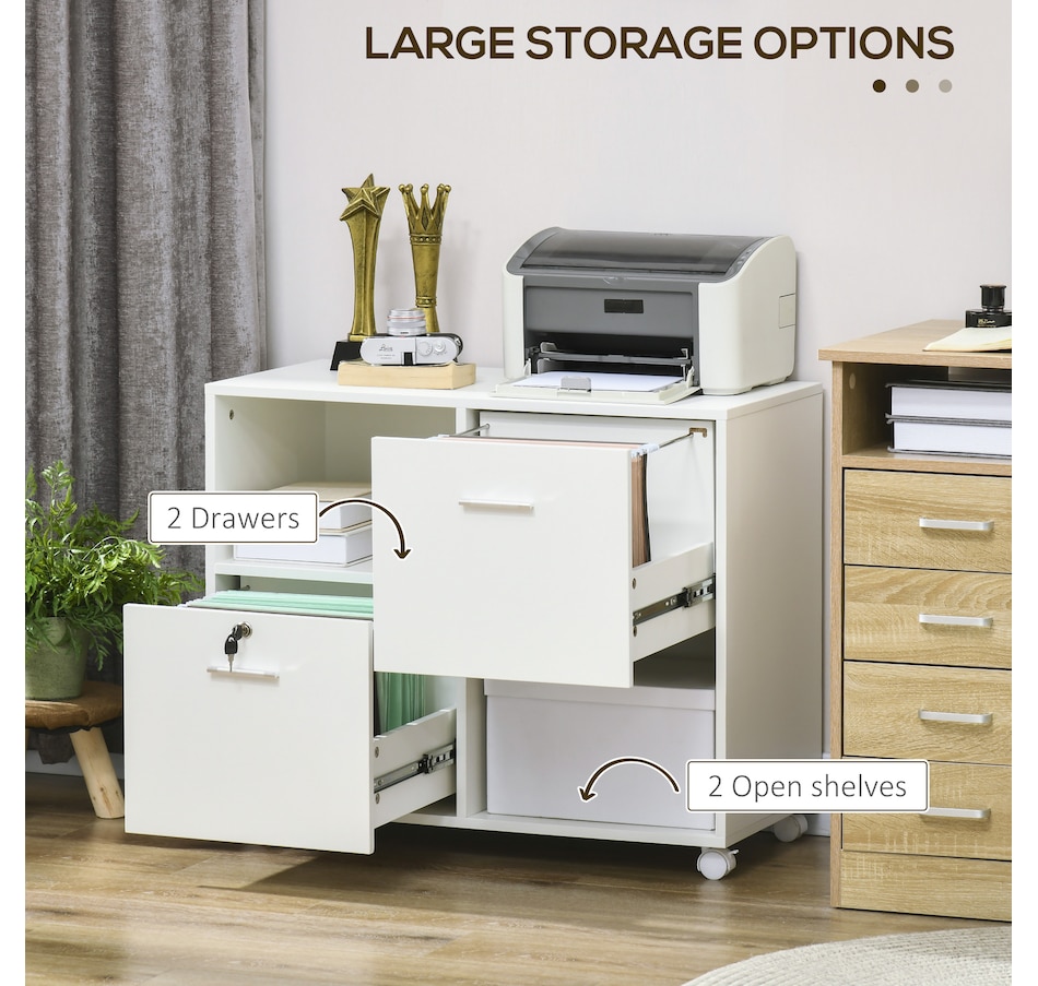 Image 997354_ALTMORE20.jpg, Product 997-354 / Price $96.99 - $114.99, Vinsetto Lateral File Cabinet with Wheels Mobile Printer Stand from Vinsetto on TSC.ca's Home & Garden department