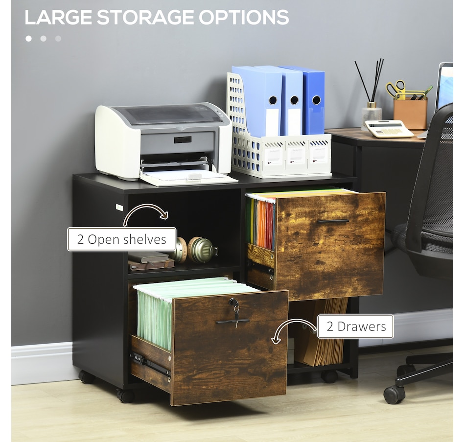 Image 997354_ALTMORE4.jpg, Product 997-354 / Price $96.99 - $114.99, Vinsetto Lateral File Cabinet with Wheels Mobile Printer Stand from Vinsetto on TSC.ca's Home & Garden department