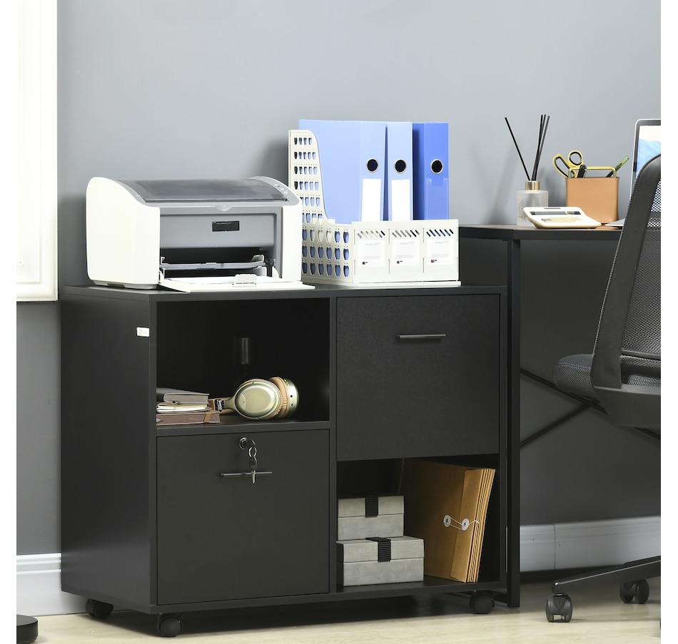 Image 997354_ALTMORE9.jpg, Product 997-354 / Price $96.99 - $114.99, Vinsetto Lateral File Cabinet with Wheels Mobile Printer Stand from Vinsetto on TSC.ca's Home & Garden department