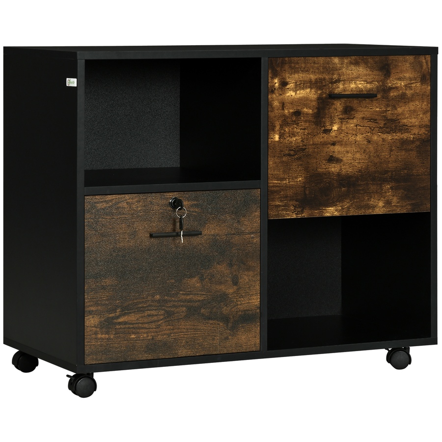 Image 997354_ST01.jpg, Product 997-354 / Price $109.99, Vinsetto Lateral File Cabinet with Wheels Mobile Printer Stand from Vinsetto on TSC.ca's Home & Garden department