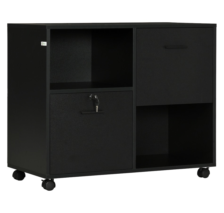 Image 997354_ST02.jpg, Product 997-354 / Price $96.99 - $114.99, Vinsetto Lateral File Cabinet with Wheels Mobile Printer Stand from Vinsetto on TSC.ca's Home & Garden department