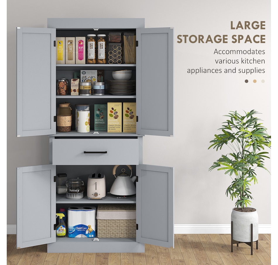 Image 997357_ALTMORE12.jpg, Product 997-357 / Price $239.99 - $314.99, HOMCOM 72" Tall Kitchen Pantry Storage Cabinet with Barn Doors and Drawer from HOMCOM on TSC.ca's Home & Garden department