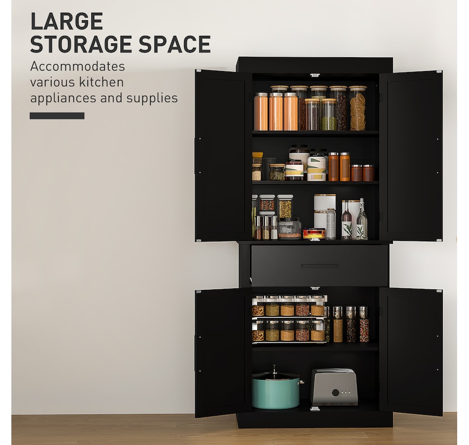 Image 997357_ALTMORE20.jpg, Product 997-357 / Price $239.99 - $314.99, HOMCOM 72" Tall Kitchen Pantry Storage Cabinet with Barn Doors and Drawer from HOMCOM on TSC.ca's Home & Garden department