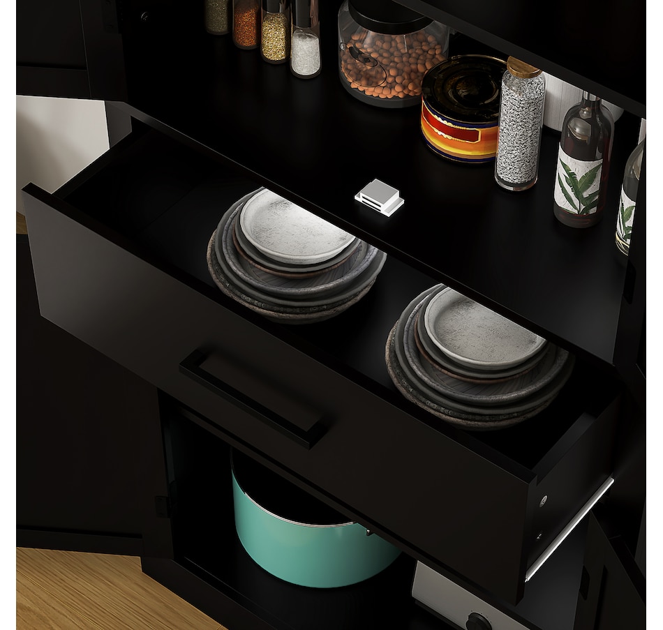 Image 997357_ALTMORE24.jpg, Product 997-357 / Price $239.99 - $314.99, HOMCOM 72" Tall Kitchen Pantry Storage Cabinet with Barn Doors and Drawer from HOMCOM on TSC.ca's Home & Garden department