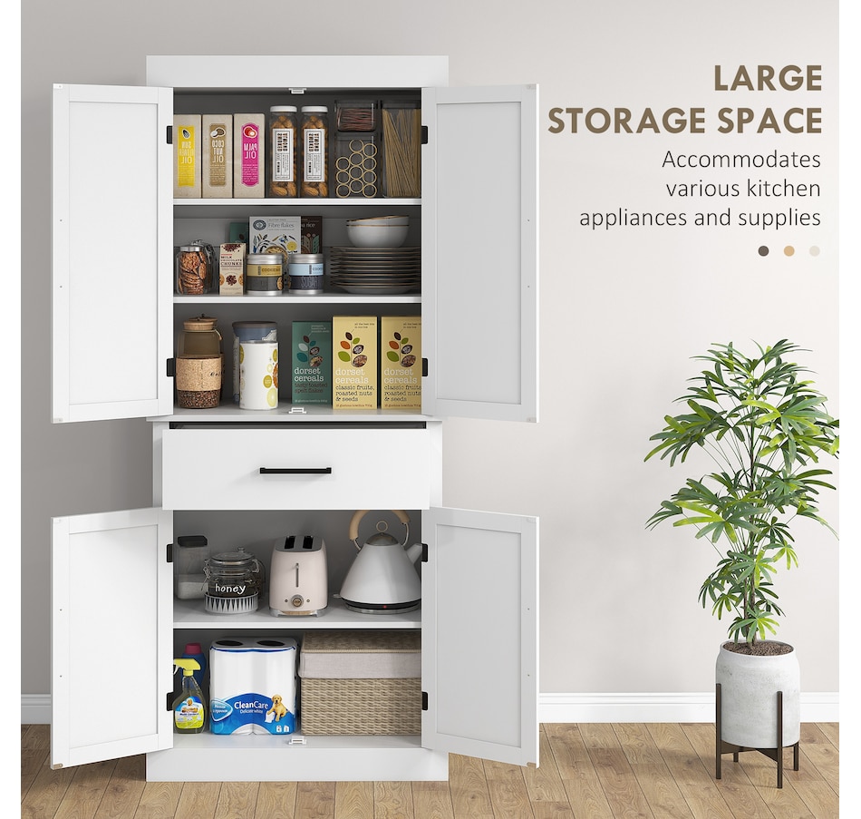 Image 997357_ALTMORE4.jpg, Product 997-357 / Price $239.99 - $314.99, HOMCOM 72" Tall Kitchen Pantry Storage Cabinet with Barn Doors and Drawer from HOMCOM on TSC.ca's Home & Garden department