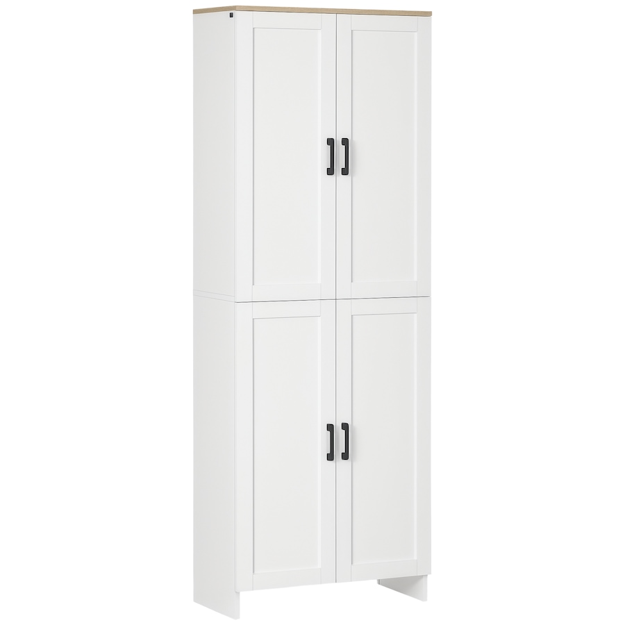 Image 997358_ST02.png, Product 997-358 / Price $189.99 - $194.99, HOMCOM 67" Kitchen Pantry 4-door Storage Cabinet with Adjustable Shelves from HOMCOM on TSC.ca's Home & Garden department