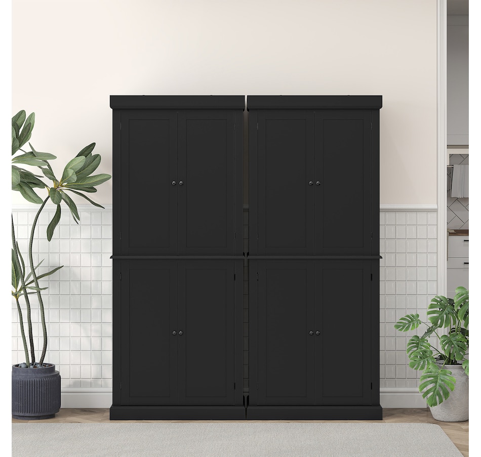 Image 997363_ALTMORE16.jpg, Product 997-363 / Price $289.99 - $369.99, HOMCOM Freestanding 4 Door Kitchen Pantry Cabinet with Shelves from HOMCOM on TSC.ca's Home & Garden department