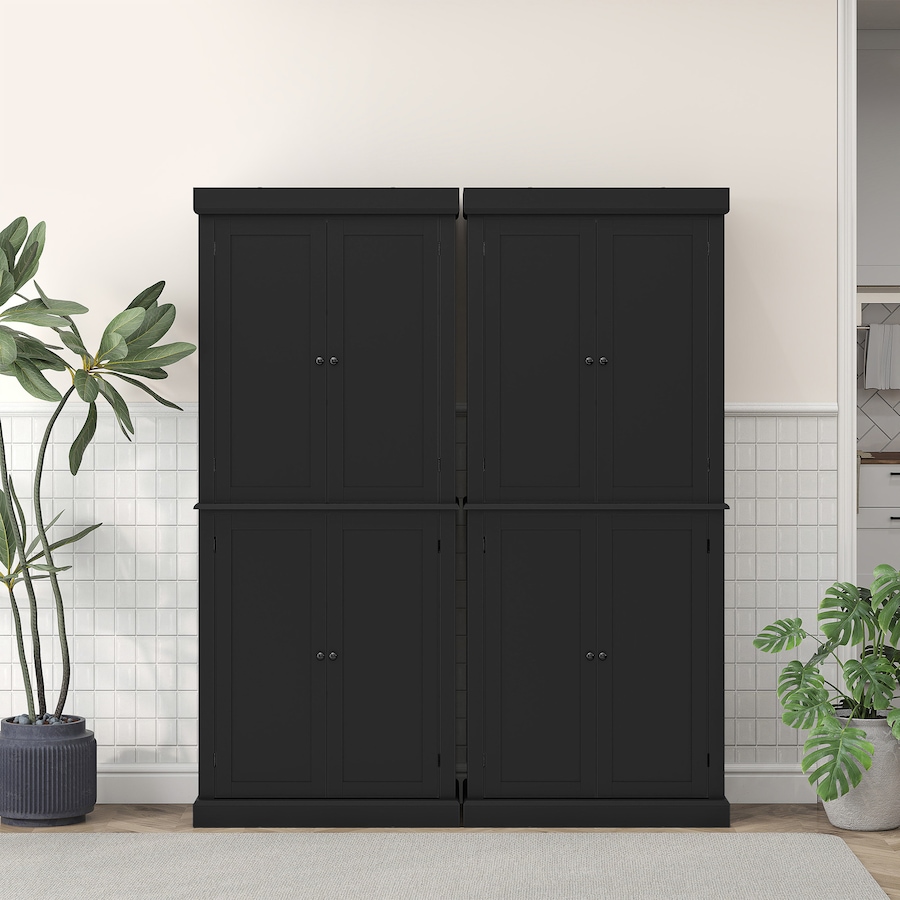 Image 997363_ALTMORE16.jpg, Product 997-363 / Price $290.99 - $309.99, HOMCOM Freestanding 4 Door Kitchen Pantry Cabinet with Shelves from HOMCOM on TSC.ca's Home & Garden department