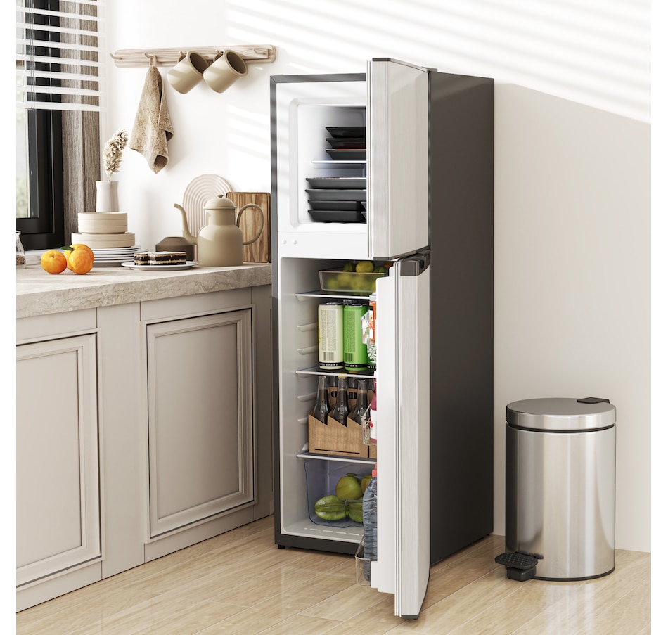 Image 997364_ALTMORE8.jpg, Product 997-364 / Price $419.99, HOMCOM Mini Fridge with Freezer 4.6 Cu.Ft 2 Door Small Refrigerator from HOMCOM on TSC.ca's Kitchen department