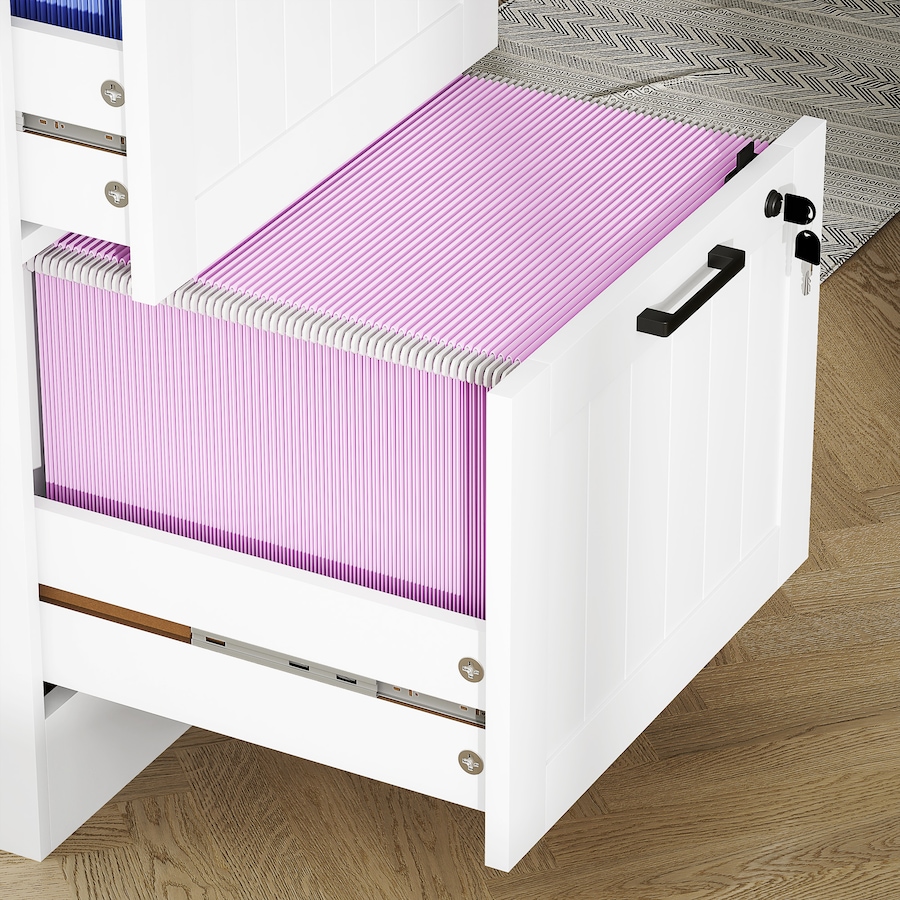 Image 997365_ALTMORE15.jpg, Product 997-365 / Price $119.99 - $123.59, HOMCOM 2 Drawer File Cabinet with Lock Filing Cabinet for A4 Letter from HOMCOM on TSC.ca's Home & Garden department