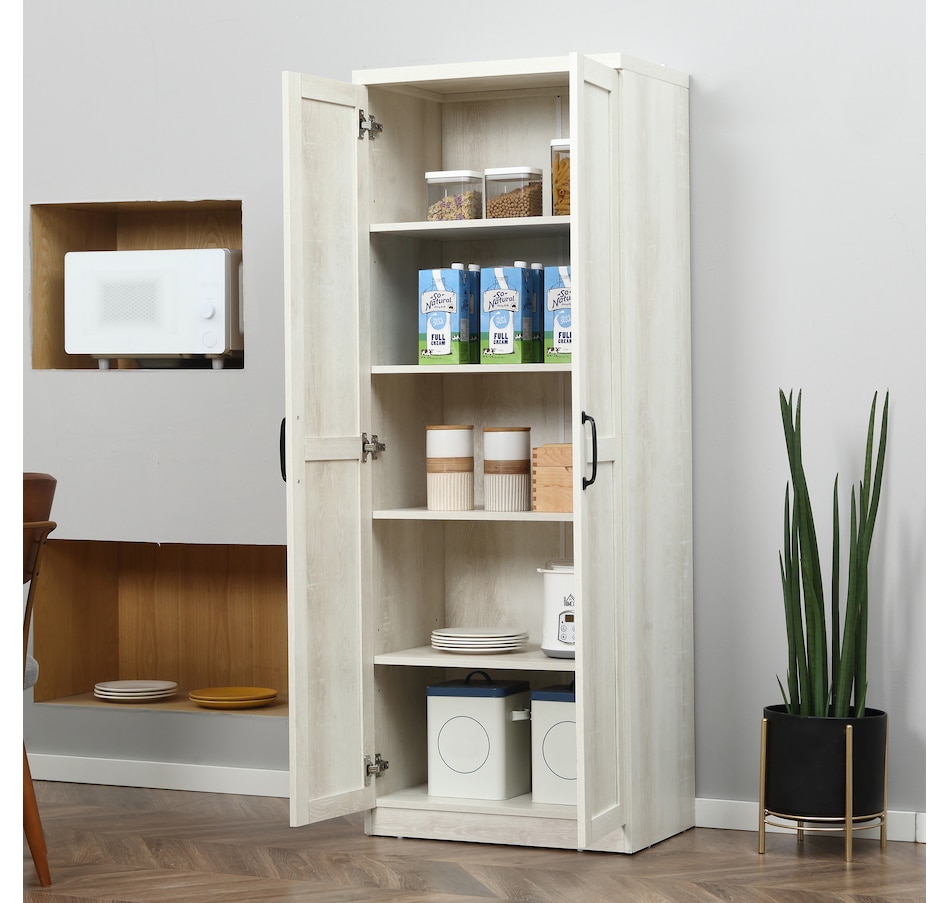 Image 997373_ALTMORE8.jpg, Product 997-373 / Price $219.99, HOMCOM Kitchen Pantry Cabinet with Adjustable Shelves for Dining Room from HOMCOM on TSC.ca's Home & Garden department