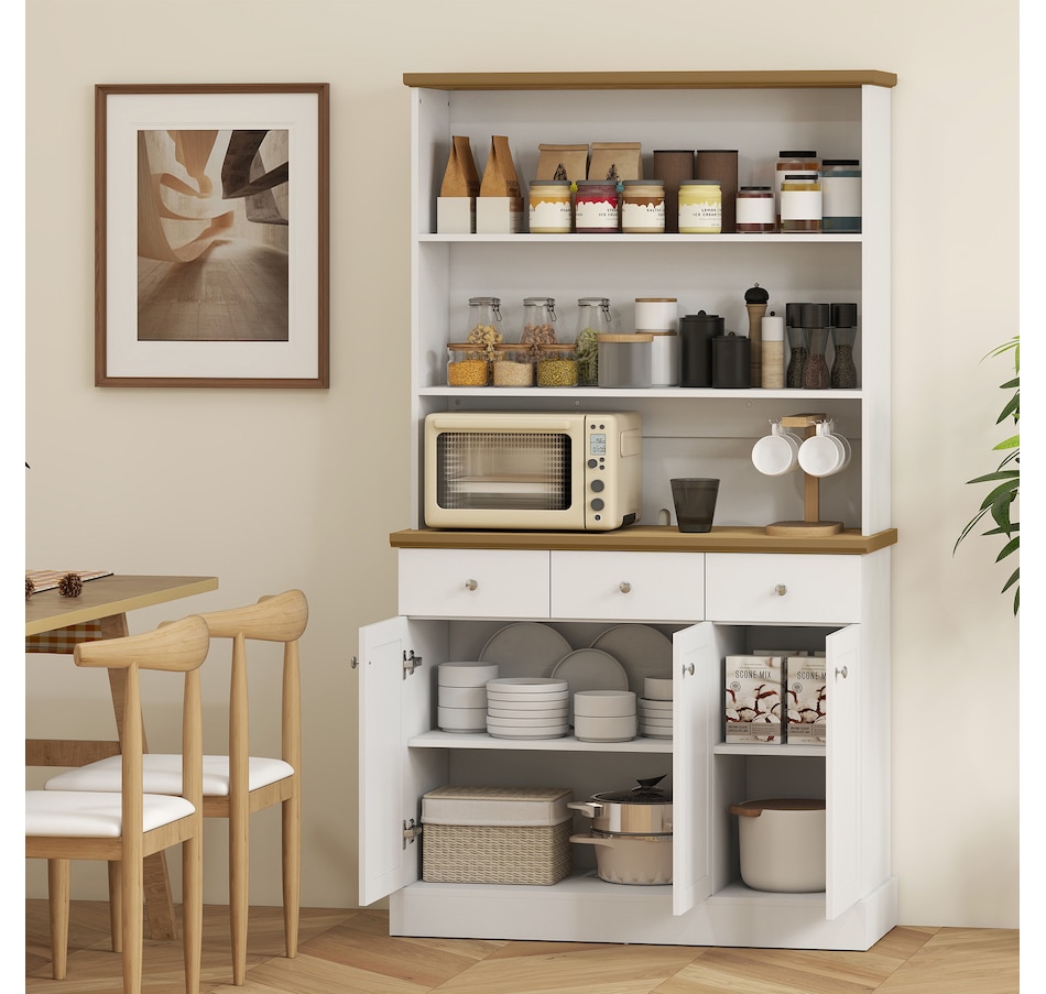 Image 997378_ALTMORE7.jpg, Product 997-378 / Price $266.74, HOMCOM Kitchen Pantry Buffet Server with Drawers and Storage Cabinets from HOMCOM on TSC.ca's Home & Garden department