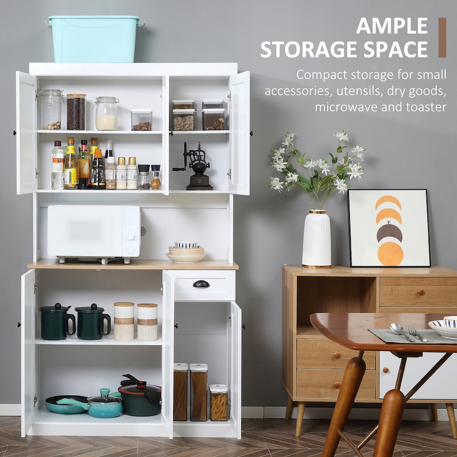 Image 997383_ALTMORE3.jpg, Product 997-383 / Price $324.99, HOMCOM 71" Buffet with Hutch, Kitchen Pantry Storage Cabinet with Drawer from HOMCOM on TSC.ca's Home & Garden department