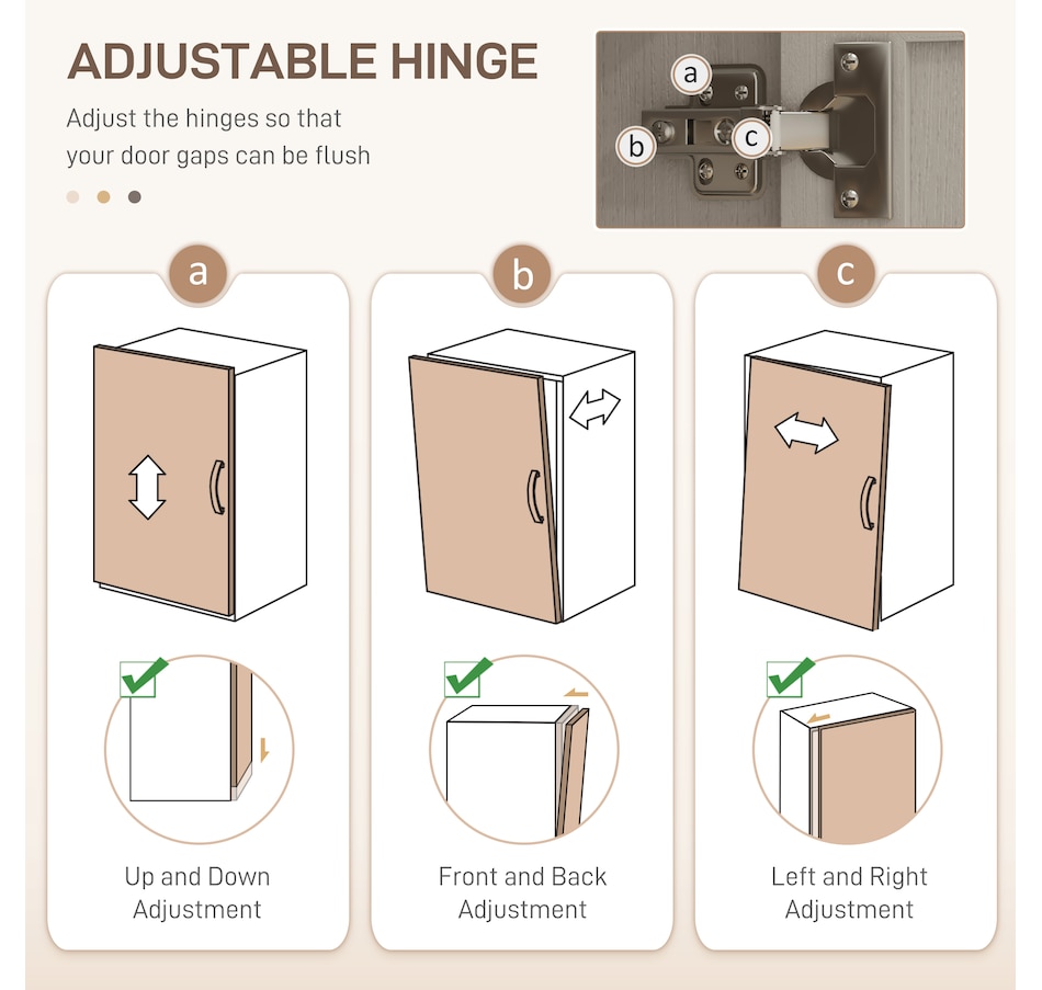 Image 997389_ALTMORE7.jpg, Product 997-389 / Price $229.99, HOMCOM 64" Kitchen Pantry Storage Cabinet with Adjustable Shelves, White from HOMCOM on TSC.ca's Home & Garden department