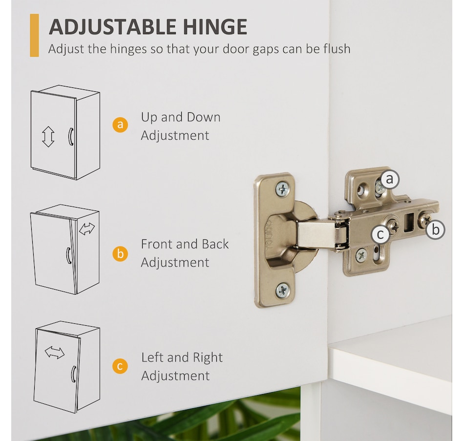 Image 997390_ALTMORE6.jpg, Product 997-390 / Price $249.99, Cupboard Pantry Sideboard Hutch Furniture Centerpiece with Two Door Cabinet from HOMCOM on TSC.ca's Home & Garden department