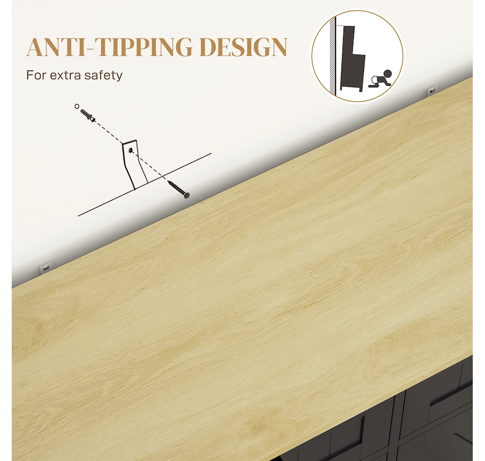 Image 997397_ALTMORE7.jpg, Product 997-397 / Price $219.99 - $224.99, HOMCOM Tilt Out Trash Cabinet, Kitchen Island with 2 Drawers from HOMCOM on TSC.ca's Home & Garden department