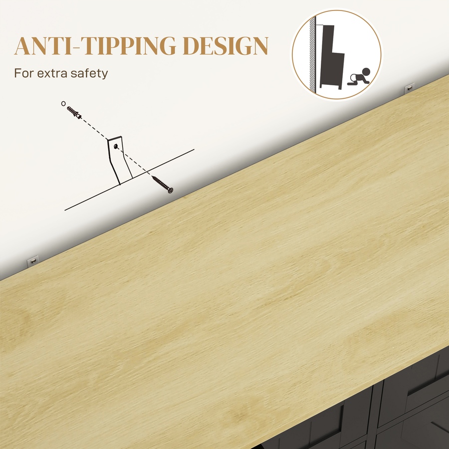 Image 997397_ALTMORE7.jpg, Product 997-397 / Price $214.99 - $219.99, HOMCOM Tilt Out Trash Cabinet, Kitchen Island with 2 Drawers from HOMCOM on TSC.ca's Home & Garden department