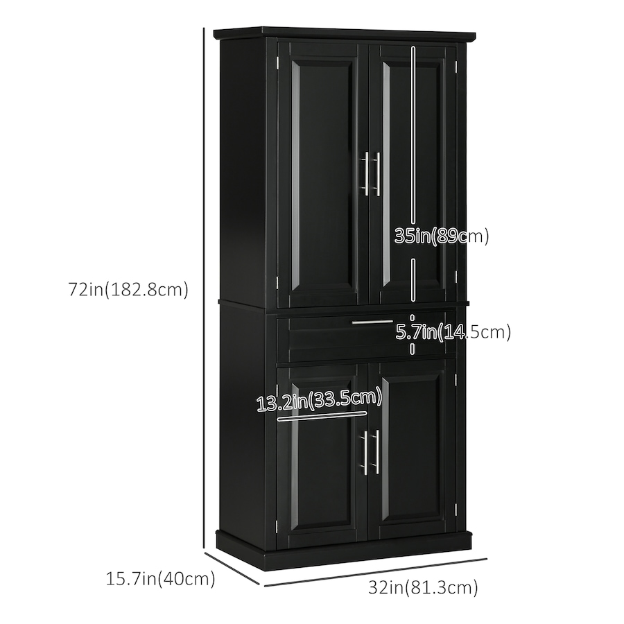 Image 997398_ALTMORE10.jpg, Product 997-398 / Price $354.04, HOMCOM 72" Kitchen Pantry Storage Cabinet with Drawer, Adjustable Shelves from HOMCOM on TSC.ca's Home & Garden department