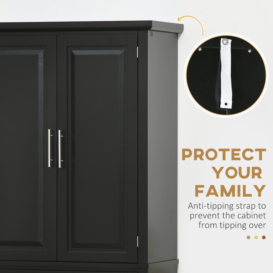 Image 997398_ALTMORE13.jpg, Product 997-398 / Price $354.04, HOMCOM 72" Kitchen Pantry Storage Cabinet with Drawer, Adjustable Shelves from HOMCOM on TSC.ca's Home & Garden department