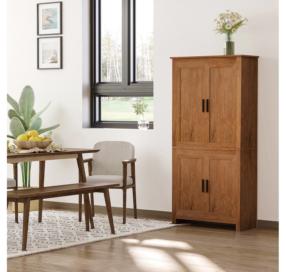 Image 997402_ALTMORE1.jpg, Product 997-402 / Price $194.99 - $209.99, HOMCOM 64" Kitchen Pantry Storage Cabinet with Adjustable Shelves from HOMCOM on TSC.ca's Home & Garden department