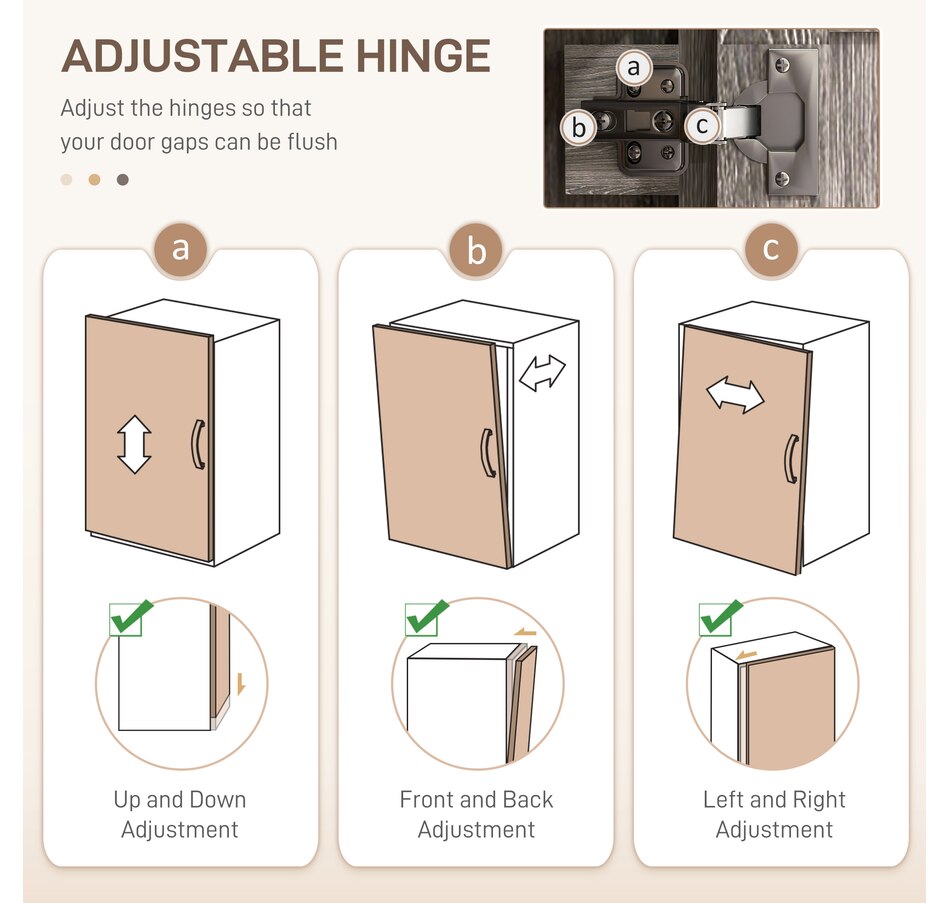 Image 997402_ALTMORE15.jpg, Product 997-402 / Price $194.99 - $209.99, HOMCOM 64" Kitchen Pantry Storage Cabinet with Adjustable Shelves from HOMCOM on TSC.ca's Home & Garden department