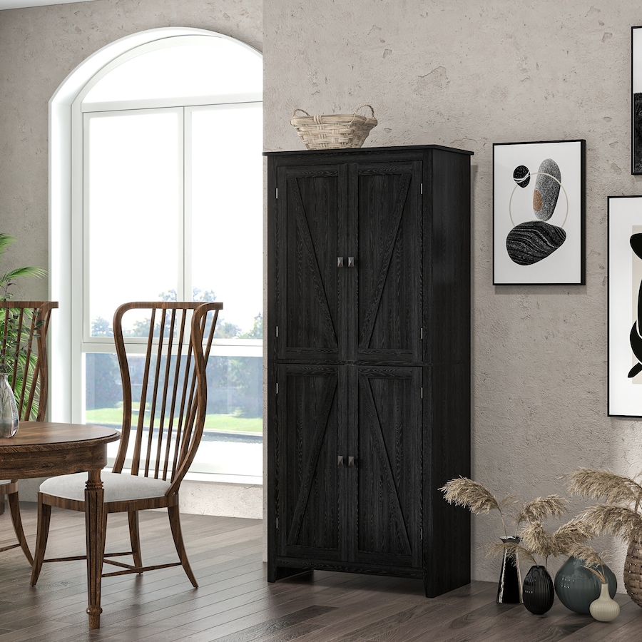Image 997403_ALTMORE33.jpg, Product 997-403 / Price $249.99 - $259.99, HOMCOM 72" Freestanding Kitchen Pantry, Buffet Cabinet, Grey from HOMCOM on TSC.ca's Home & Garden department