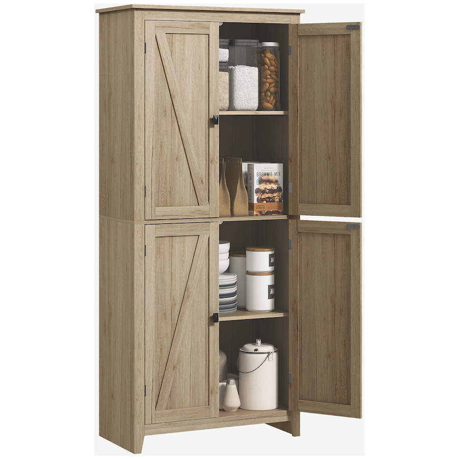 Image 997403_ST02.jpg, Product 997-403 / Price $249.99 - $259.99, HOMCOM 72" Freestanding Kitchen Pantry, Buffet Cabinet, Grey from HOMCOM on TSC.ca's Home & Garden department