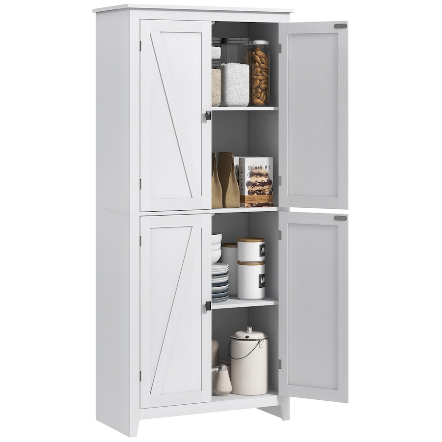 Image 997403_ST03.jpg, Product 997-403 / Price $249.99 - $259.99, HOMCOM 72" Freestanding Kitchen Pantry, Buffet Cabinet, Grey from HOMCOM on TSC.ca's Home & Garden department