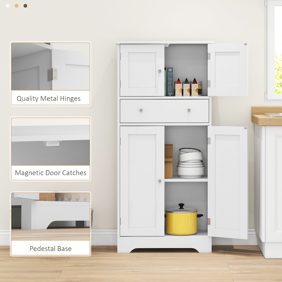 Image 997406_ALTMORE15.jpg, Product 997-406 / Price $144.99 - $149.34, HOMCOM 50.5" Kitchen Pantry Storage Cabinet with Doors and Adjustable Shelf from HOMCOM on TSC.ca's Home & Garden department