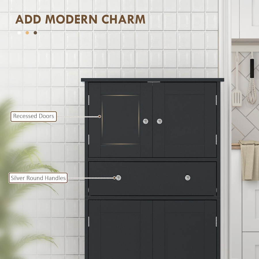 Image 997406_ALTMORE3.jpg, Product 997-406 / Price $144.99 - $149.34, HOMCOM 50.5" Kitchen Pantry Storage Cabinet with Doors and Adjustable Shelf from HOMCOM on TSC.ca's Home & Garden department