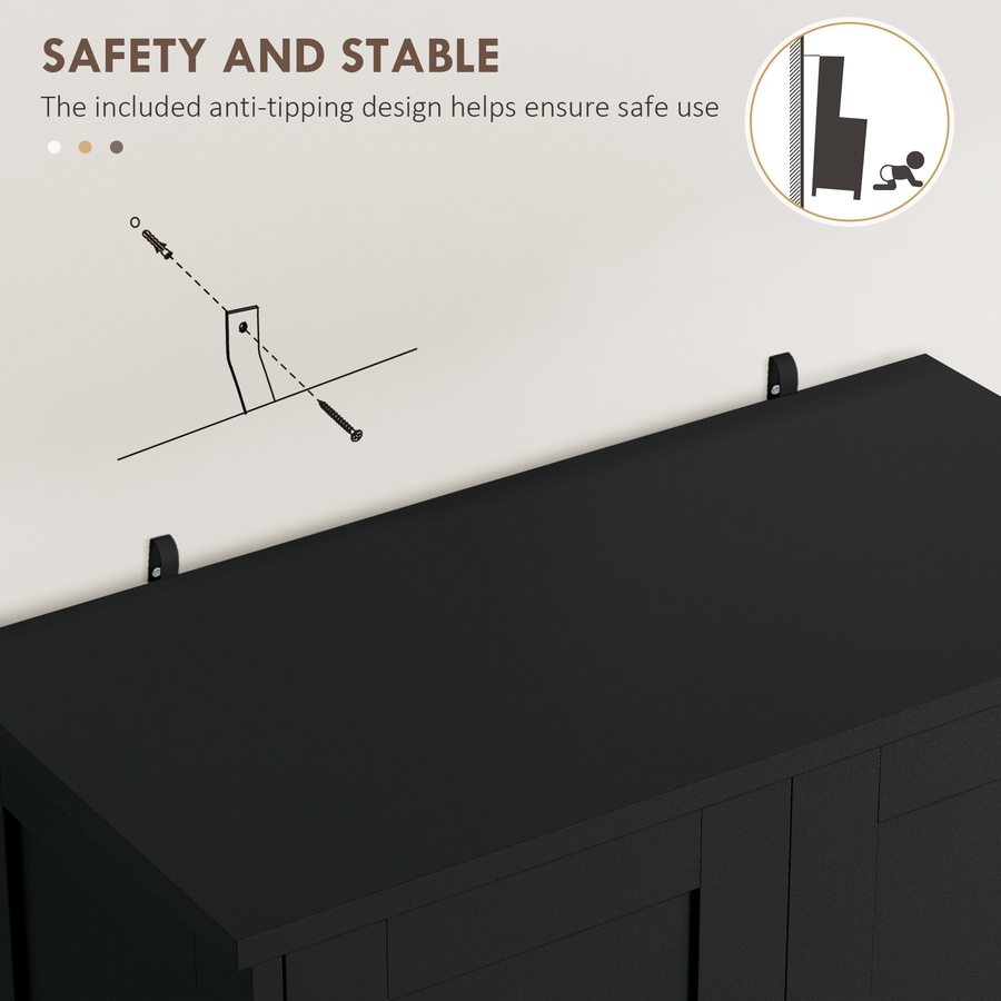 Image 997406_ALTMORE6.jpg, Product 997-406 / Price $144.99 - $149.34, HOMCOM 50.5" Kitchen Pantry Storage Cabinet with Doors and Adjustable Shelf from HOMCOM on TSC.ca's Home & Garden department