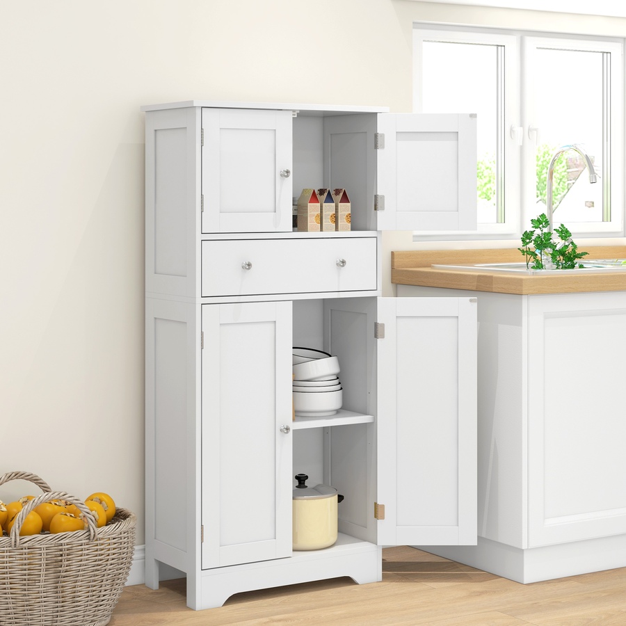 Image 997406_ALTMORE9.jpg, Product 997-406 / Price $144.99 - $149.34, HOMCOM 50.5" Kitchen Pantry Storage Cabinet with Doors and Adjustable Shelf from HOMCOM on TSC.ca's Home & Garden department
