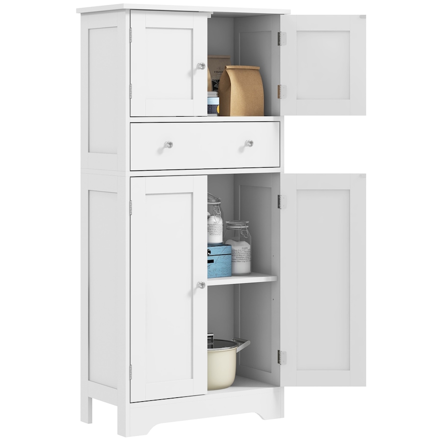 Image 997406_ST02.jpg, Product 997-406 / Price $144.99 - $149.34, HOMCOM 50.5" Kitchen Pantry Storage Cabinet with Doors and Adjustable Shelf from HOMCOM on TSC.ca's Home & Garden department