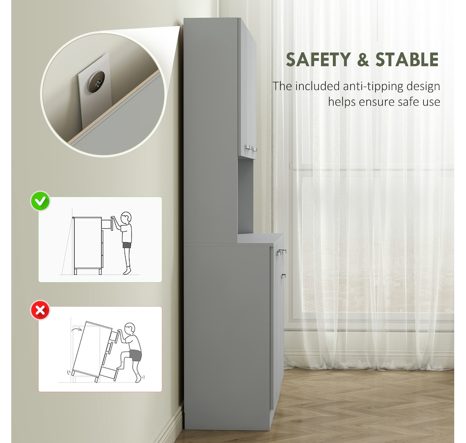 Image 997409_ALTMORE14.jpg, Product 997-409 / Price $299.99, HOMCOM Modern Buffet with Hutch, Kitchen Cabinet with Storage Cupboard from HOMCOM on TSC.ca's Home & Garden department