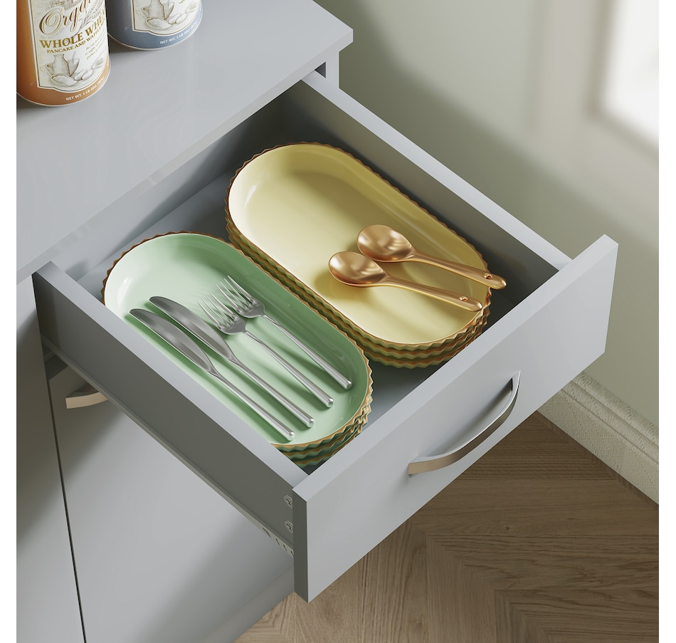 Image 997409_ALTMORE16.jpg, Product 997-409 / Price $299.99, HOMCOM Modern Buffet with Hutch, Kitchen Cabinet with Storage Cupboard from HOMCOM on TSC.ca's Home & Garden department