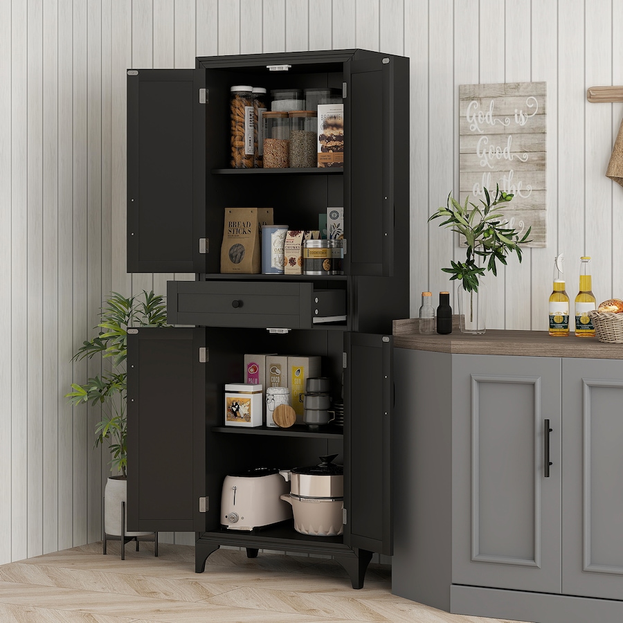 Image 997411_ALTMORE1.jpg, Product 997-411 / Price $244.99 - $279.99, HOMCOM 67" Kitchen Pantry Storage Cabinet with Doors and Shelves from HOMCOM on TSC.ca's Home & Garden department