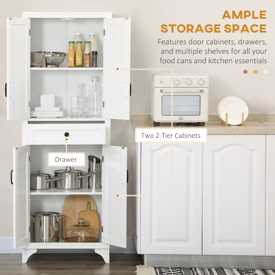Image 997411_ALTMORE11.jpg, Product 997-411 / Price $244.99 - $279.99, HOMCOM 67" Kitchen Pantry Storage Cabinet with Doors and Shelves from HOMCOM on TSC.ca's Home & Garden department