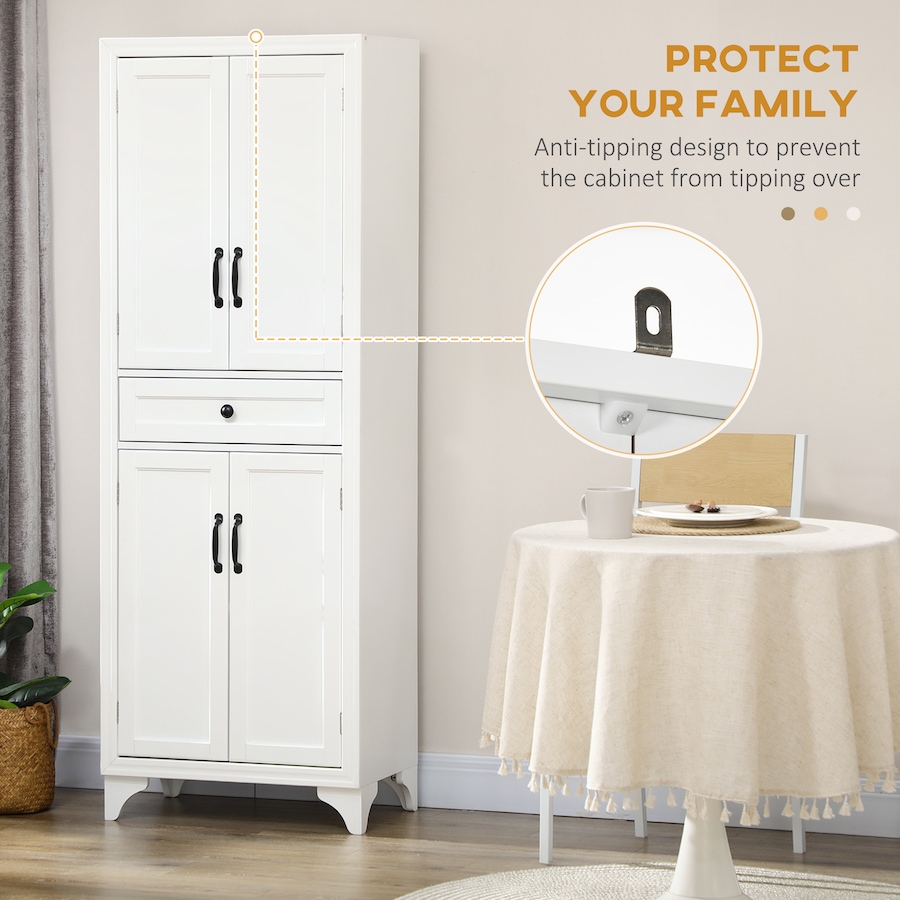 Image 997411_ALTMORE13.jpg, Product 997-411 / Price $244.99 - $279.99, HOMCOM 67" Kitchen Pantry Storage Cabinet with Doors and Shelves from HOMCOM on TSC.ca's Home & Garden department