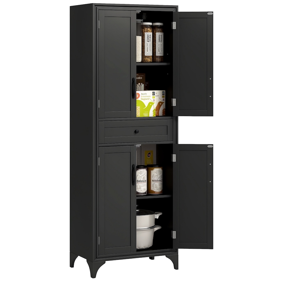 Image 997411_ST01.png, Product 997-411 / Price $244.99 - $279.99, HOMCOM 67" Kitchen Pantry Storage Cabinet with Doors and Shelves from HOMCOM on TSC.ca's Home & Garden department