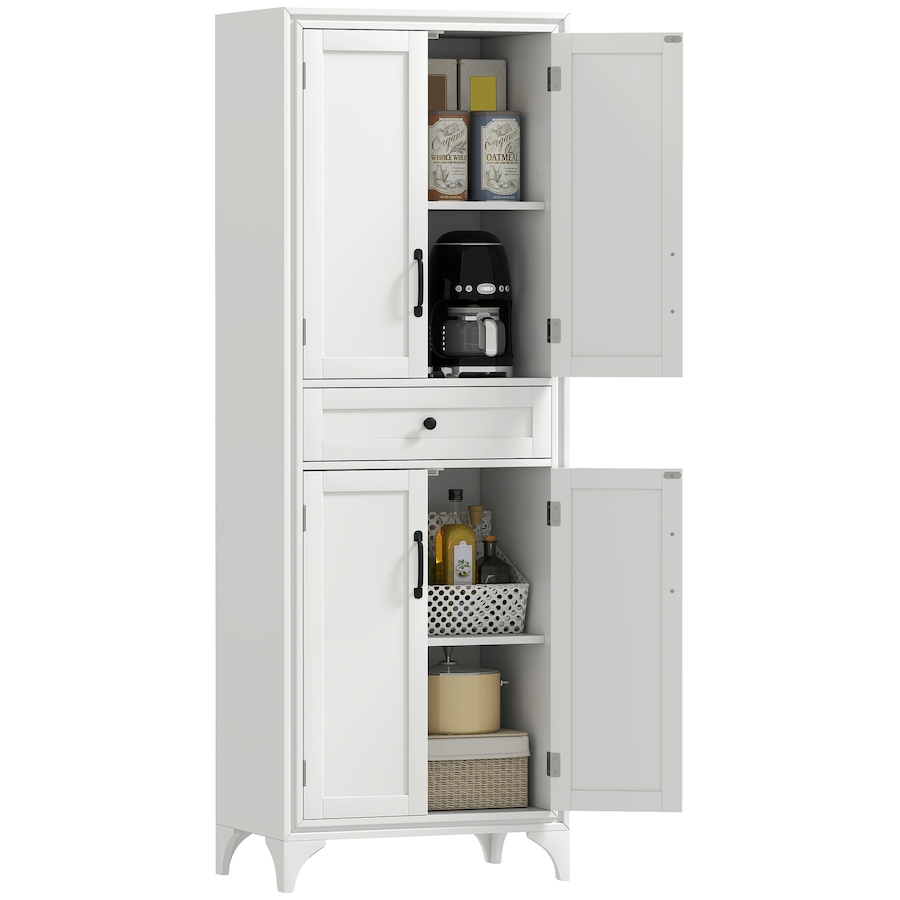 Image 997411_ST02.jpg, Product 997-411 / Price $244.99 - $279.99, HOMCOM 67" Kitchen Pantry Storage Cabinet with Doors and Shelves from HOMCOM on TSC.ca's Home & Garden department