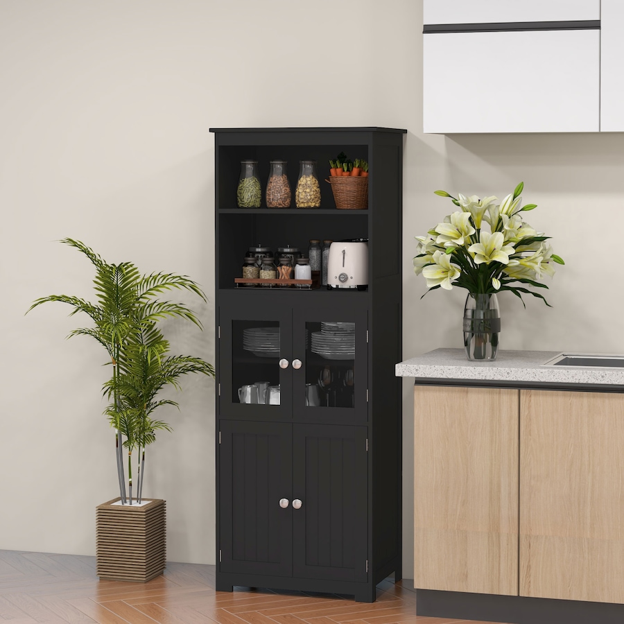 Image 997414_ALTMORE26.jpg, Product 997-414 / Price $169.99, HOMCOM 63" Freestanding Kitchen Pantry Food Storage Cabinet Shelves White from HOMCOM on TSC.ca's Home & Garden department